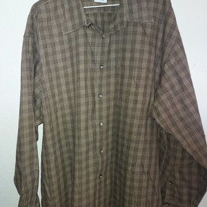 IZOD button down long sleeve shirt XXL